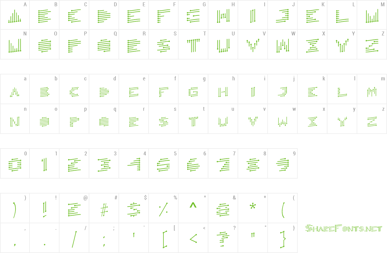 Font Music Volume preview
